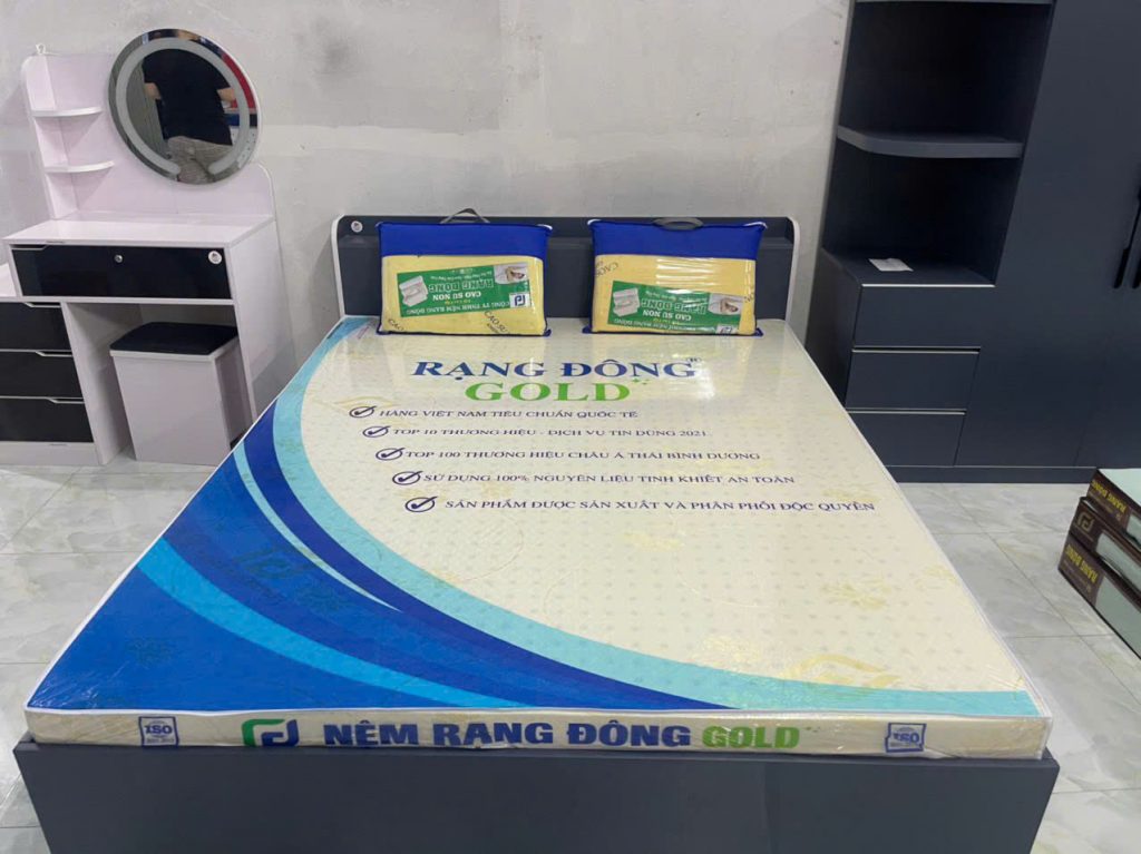 Nệm Rạng Đông Gold thuộc dòng nệm cao cấp