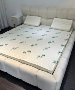 Nệm cao su thiên nhiên Rạng Đông được chế tác từ 100% mủ cao su nguyên chất