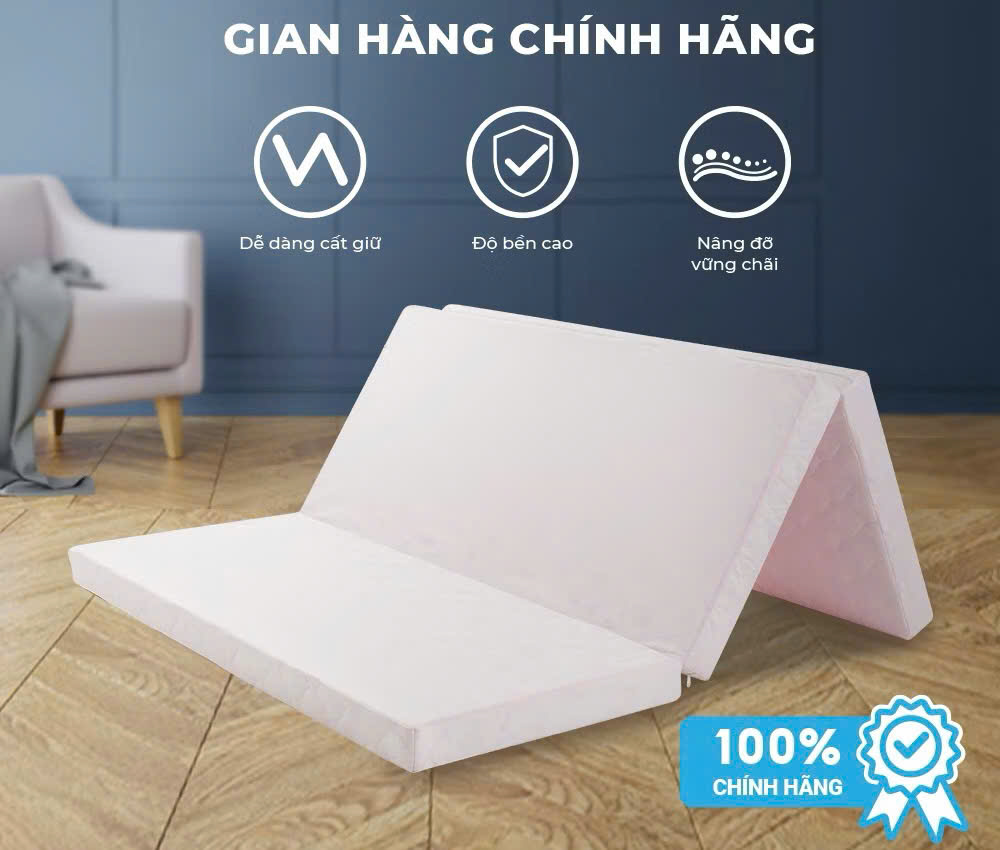 Nệm bông ép Liên Á Mliving là lựa chọn lý tưởng cho những ai yêu thích cảm giác nằm vững chắc