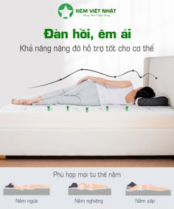 Nệm Foam Việt Nhật là lựa chọn hoàn hảo dành cho những ai yêu thích sự êm ái