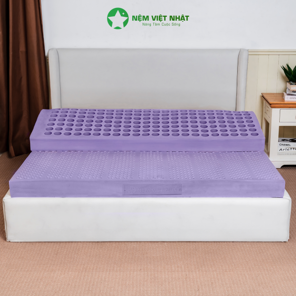 Nệm Cao Su Massage Việt Nhật Lavender - Ảnh 9
