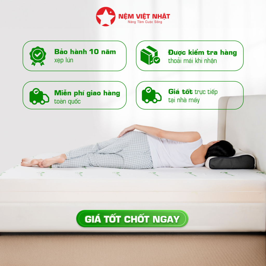 Áo nệm sang trọng, chống nấm mốc và bảo vệ làn da