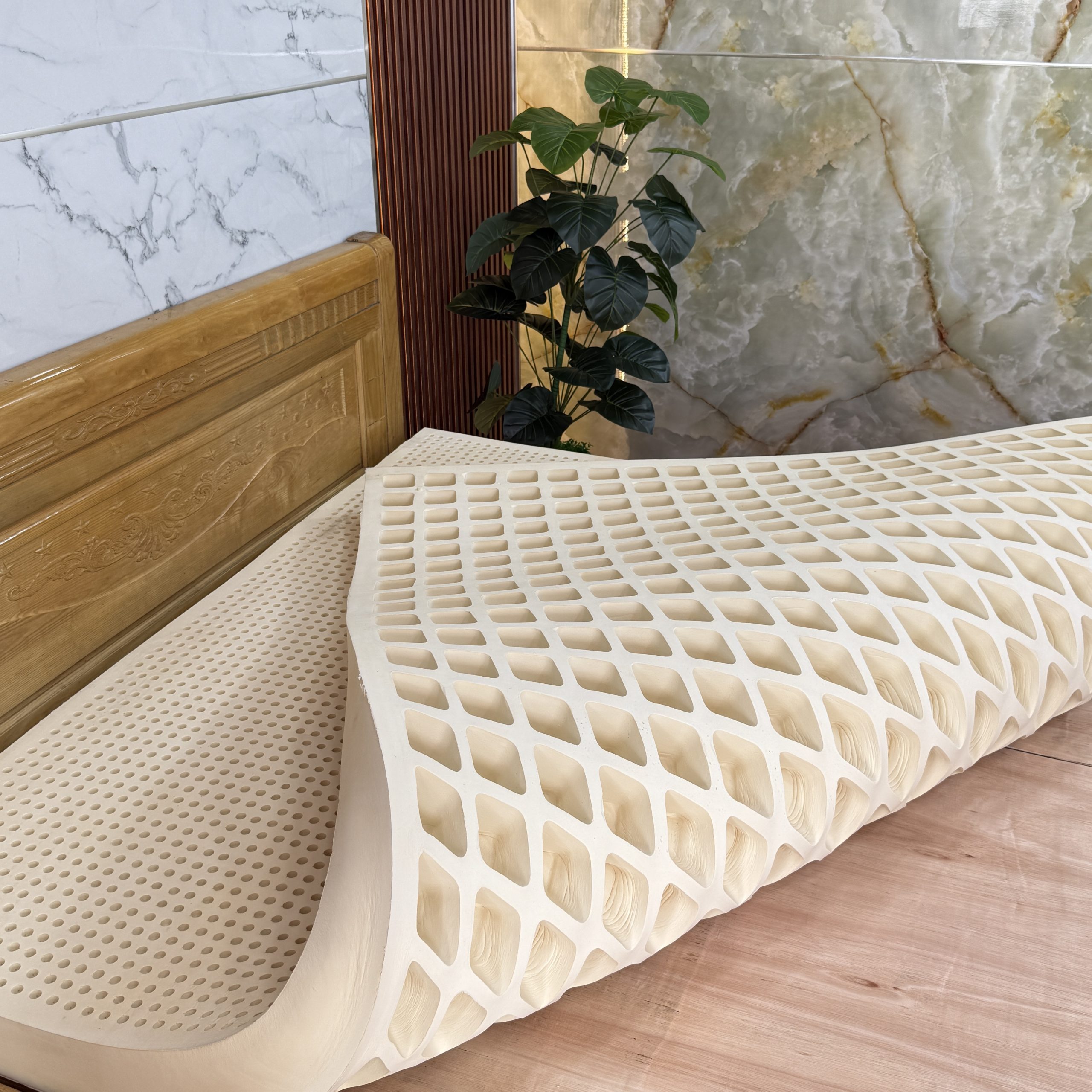 Nệm Cao Su Thiên Nhiên Vạn Thành STANDARD - Đủ kích thước - Ảnh 7