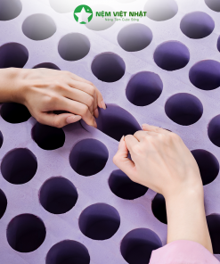 Nệm cao su Massage Việt Nhật Lavender