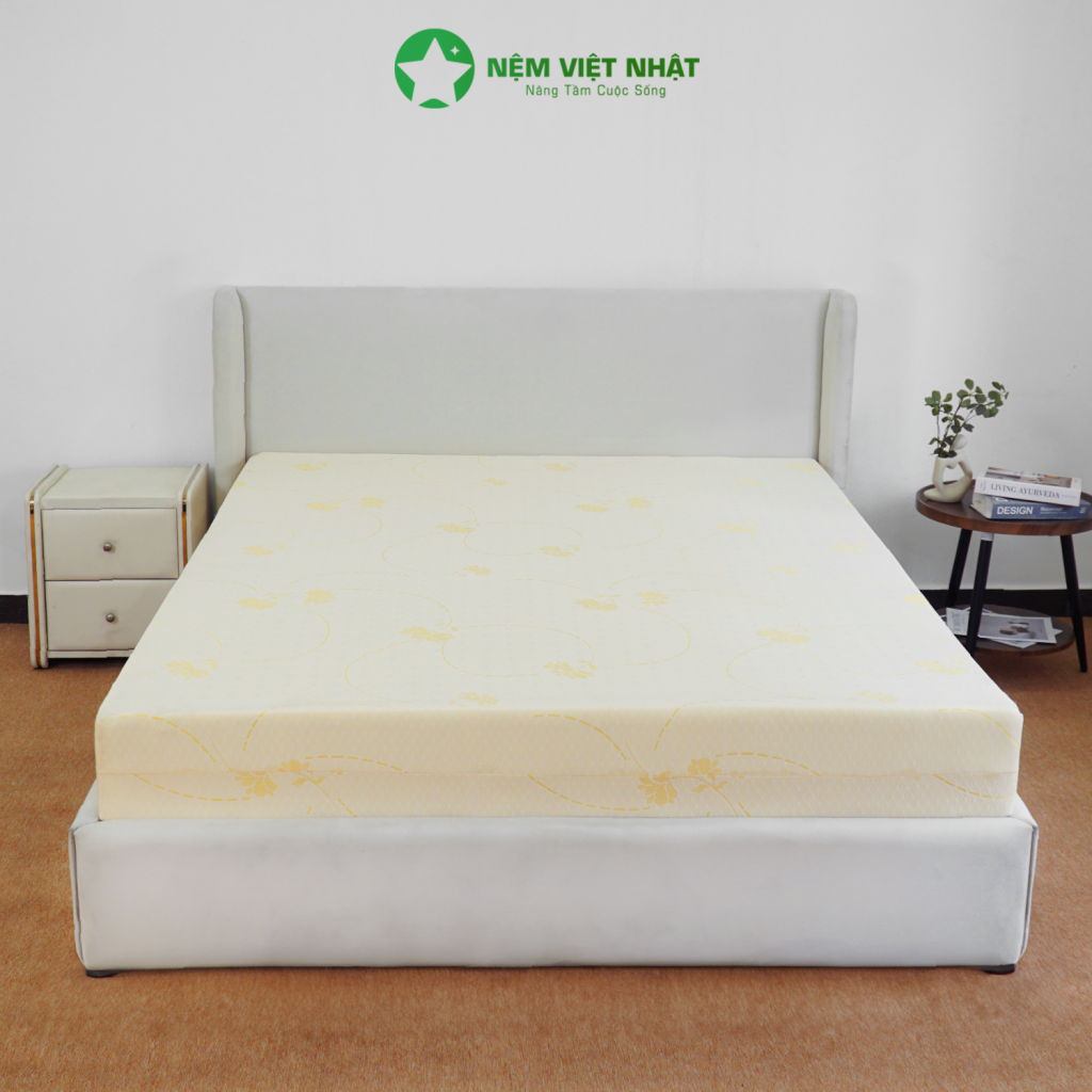 Nệm Foam Việt Nhật Latex Gold cao cấp là lựa chọn hoàn hảo cho những ai muốn tận hưởng giấc ngủ êm ái