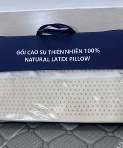 Gối Nằm Cao Su Thiên Nhiên 100% - Gối Nằm Cao Cấp Size 40x60
