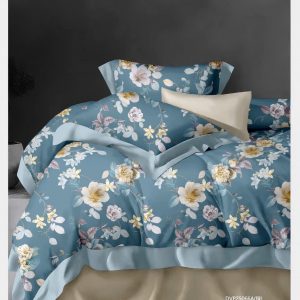 Bộ ga Tencel Hàn Quốc 4 món được thiết kế tinh tế