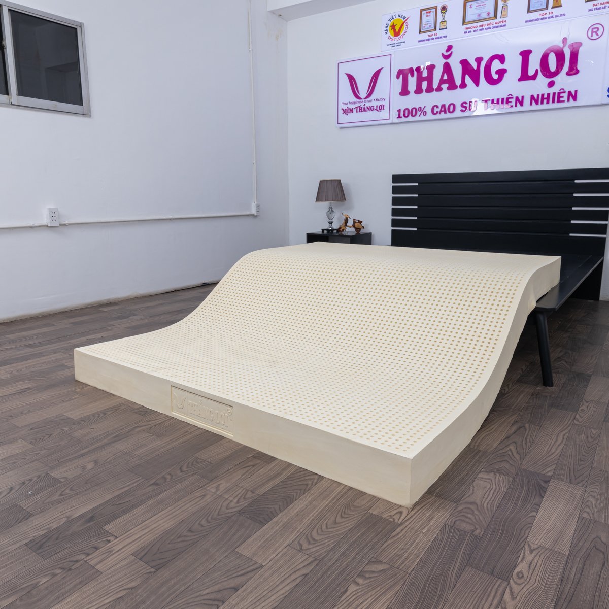 Nệm Cao Su Thiên Nhiên Thắng Lợi SiSi Advanced - Ảnh 6